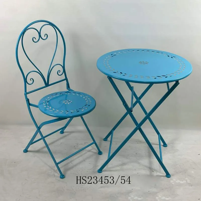 3-delt terrassesett i metall